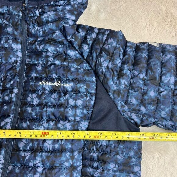 Eddie Bauer Jacket Womens Medium Tall Storm Down 800 First Ascent Goose Fill Puf - Picture 12 of 13